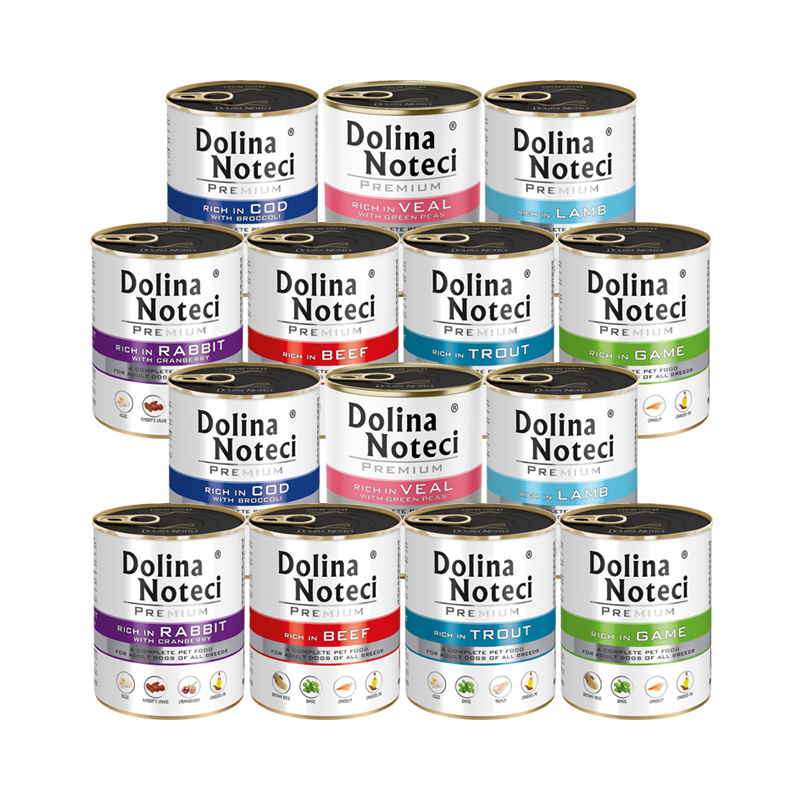 Dolina Noteci Premium mix smaków bez drobiu adult 800 g × 14