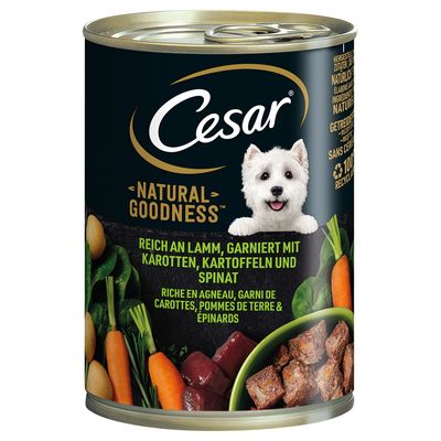 Cesar Natural Goodness jagnięcina adult 400 g × 12