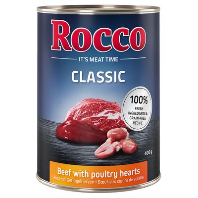 Rocco Classic drób, wołowina adult 400 g × 6