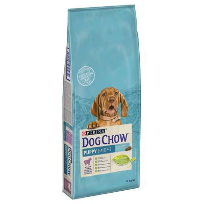 Purina Dog Chow jagnięcina puppy 14 kg × 2