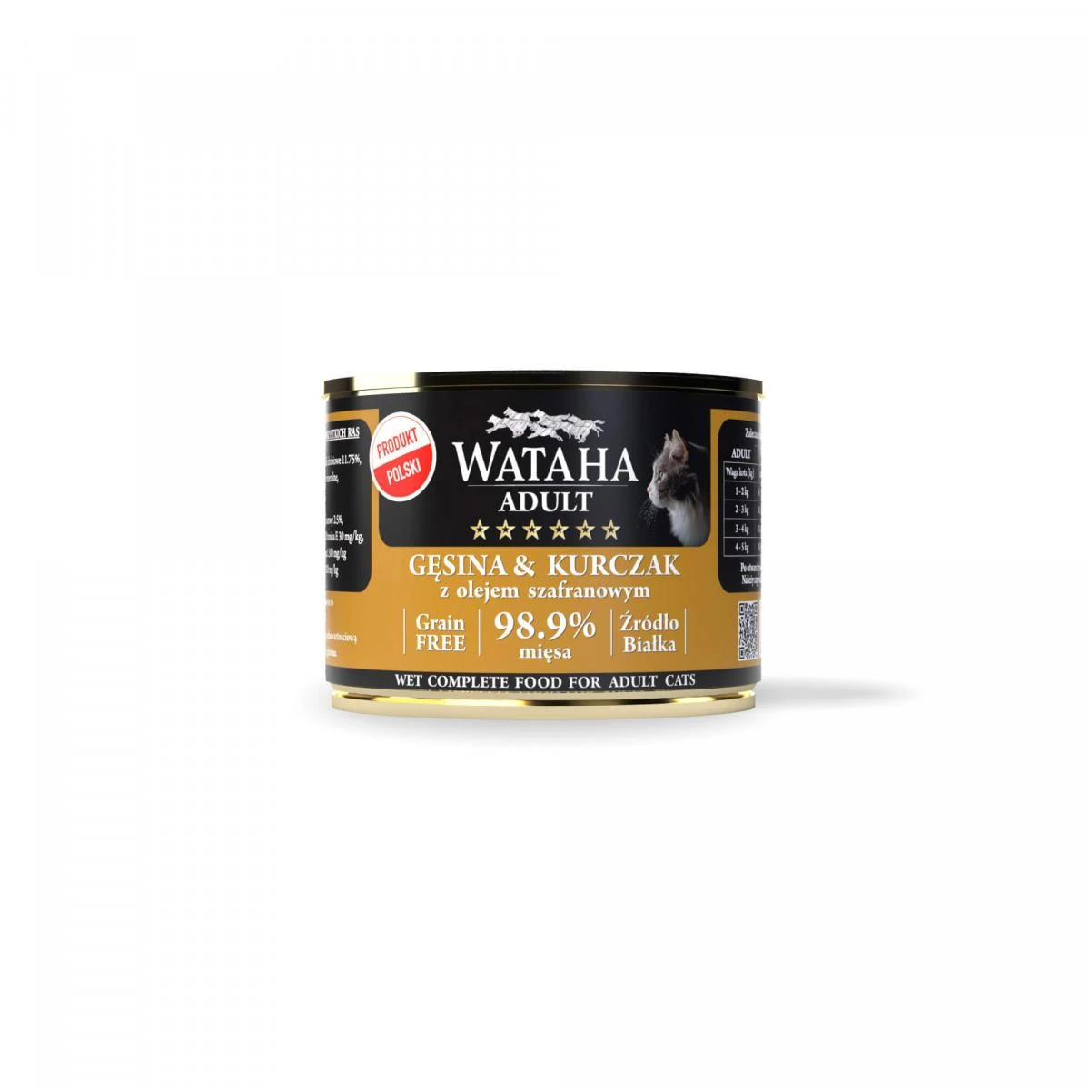 Wataha Hunt gęś, kurczak pasztet adult 200 g