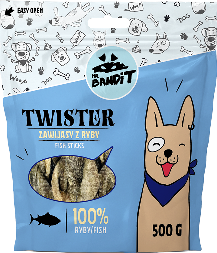 Mr. Bandit Twister ryba 500 g