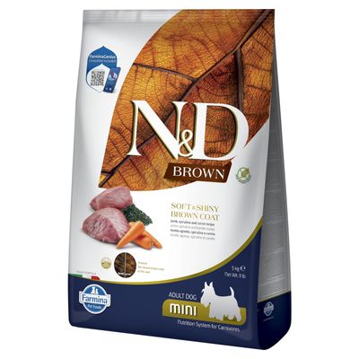 Farmina N&D Brown jagnięcina adult małe rasy 5 kg
