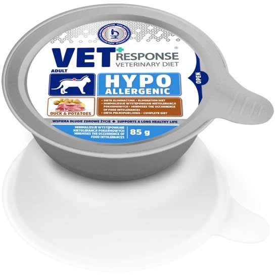 Vet Response Hypoallergenic kaczka adult 85 g