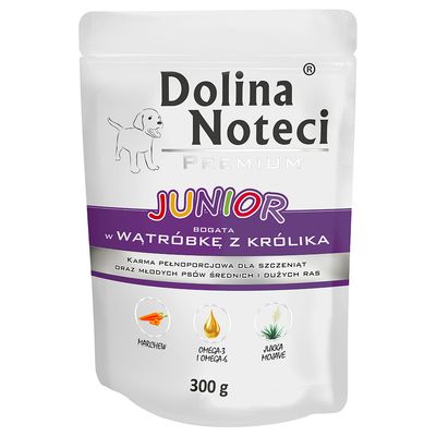 Dolina Noteci Premium królik junior 300 g × 10