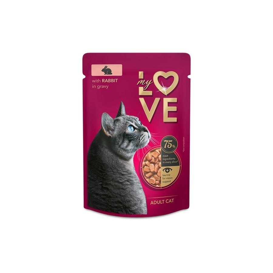 My Love królik w sosie adult 85 g