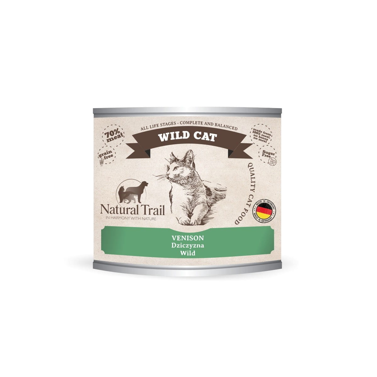 Natural Trail Wild Cat dziczyzna pasztet 200 g