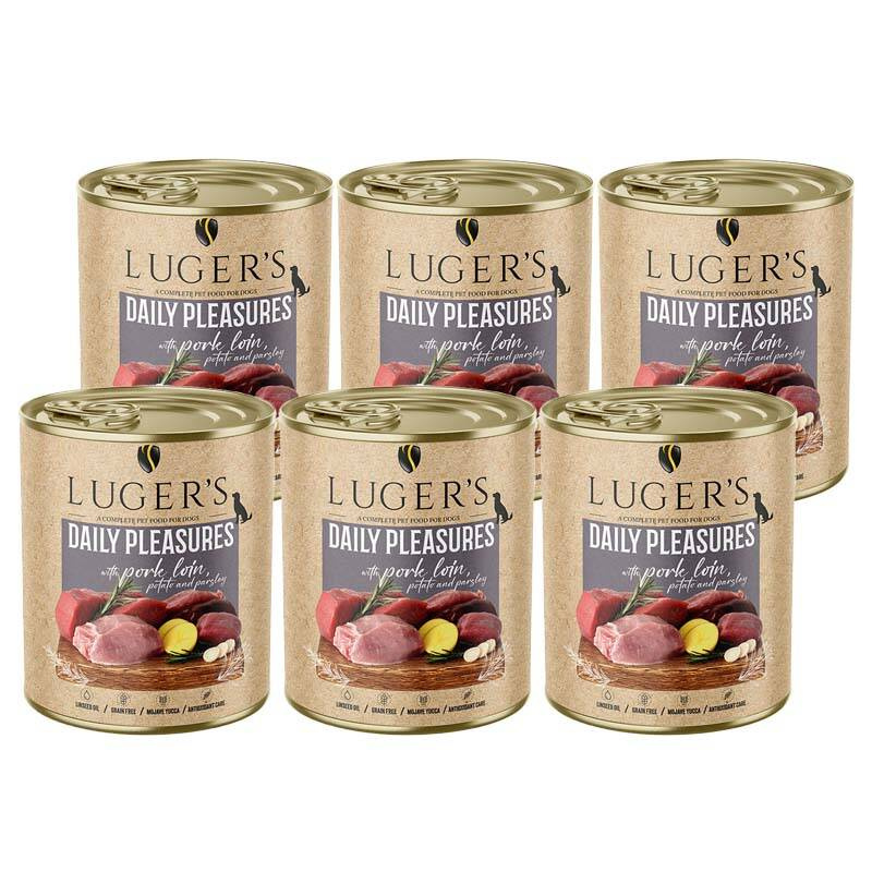 Luger's Daily Pleasures wieprzowina 800 g × 6