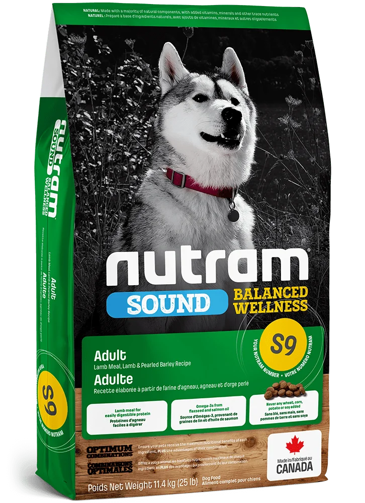 Nutram Sound jagnięcina adult 11,4 kg