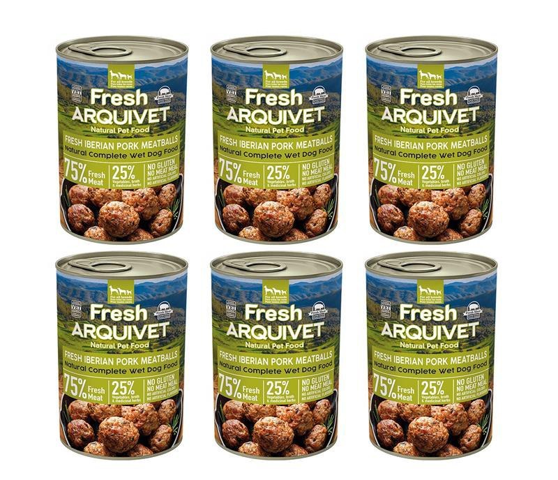 Arquivet Fresh wieprzowina adult 400 g × 6