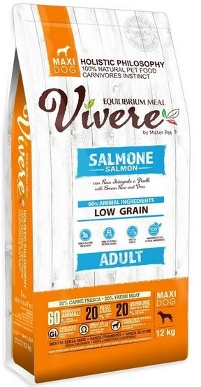 Vivere Maxi łosoś adult duże rasy 12 kg