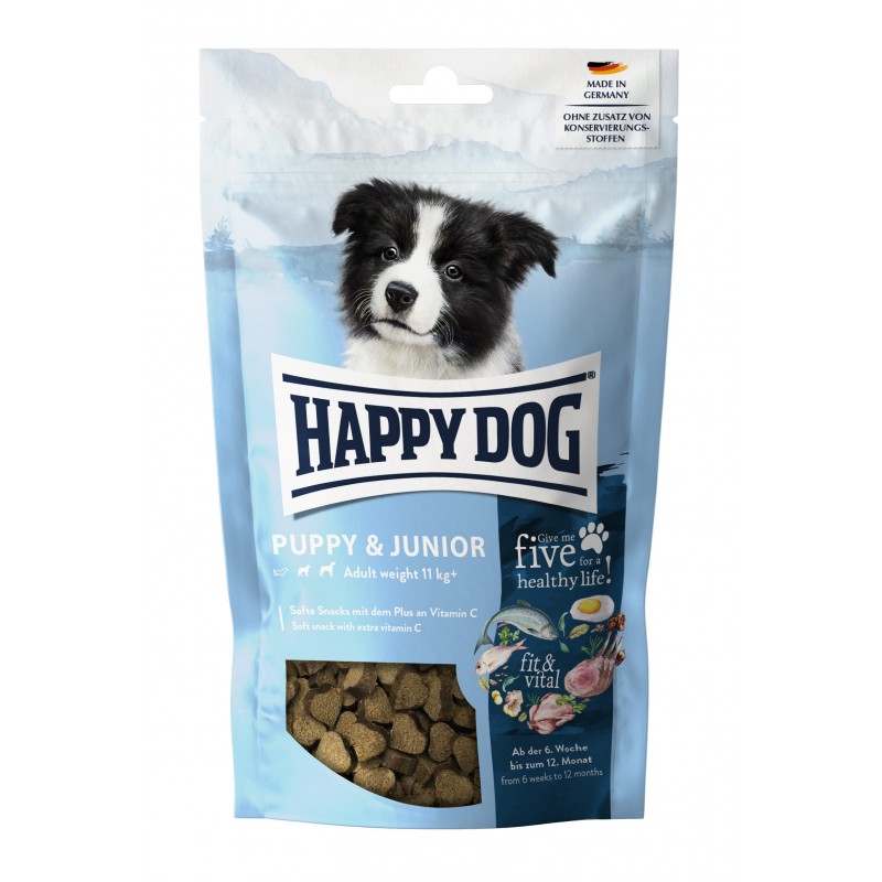 Happy Dog Fit & Vital jagnięcina, kurczak, łosoś puppy 100 g