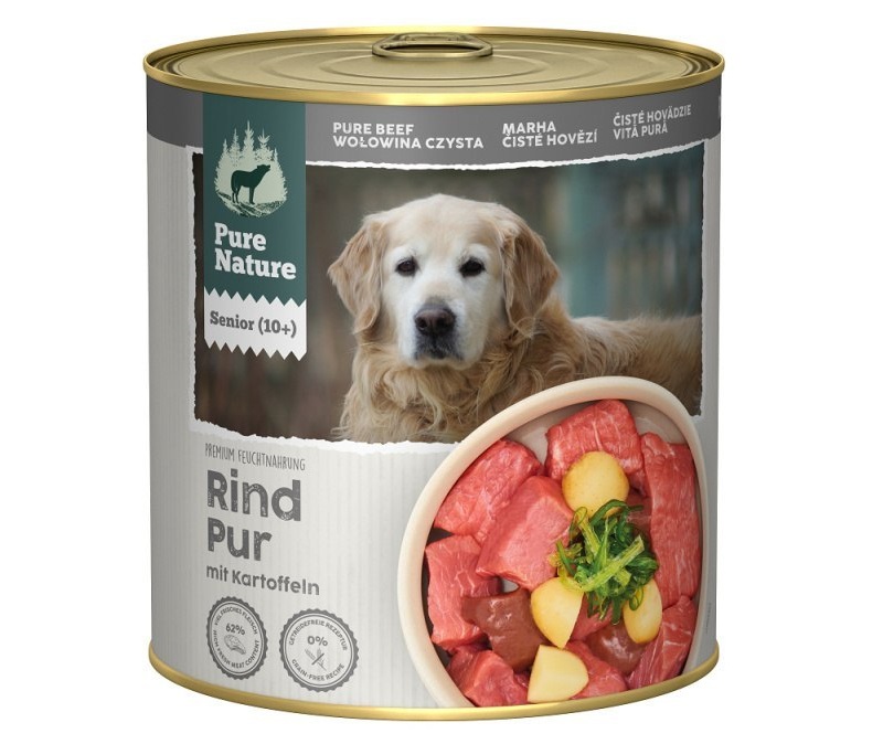 Pure Nature DOG wołowina senior 800 g