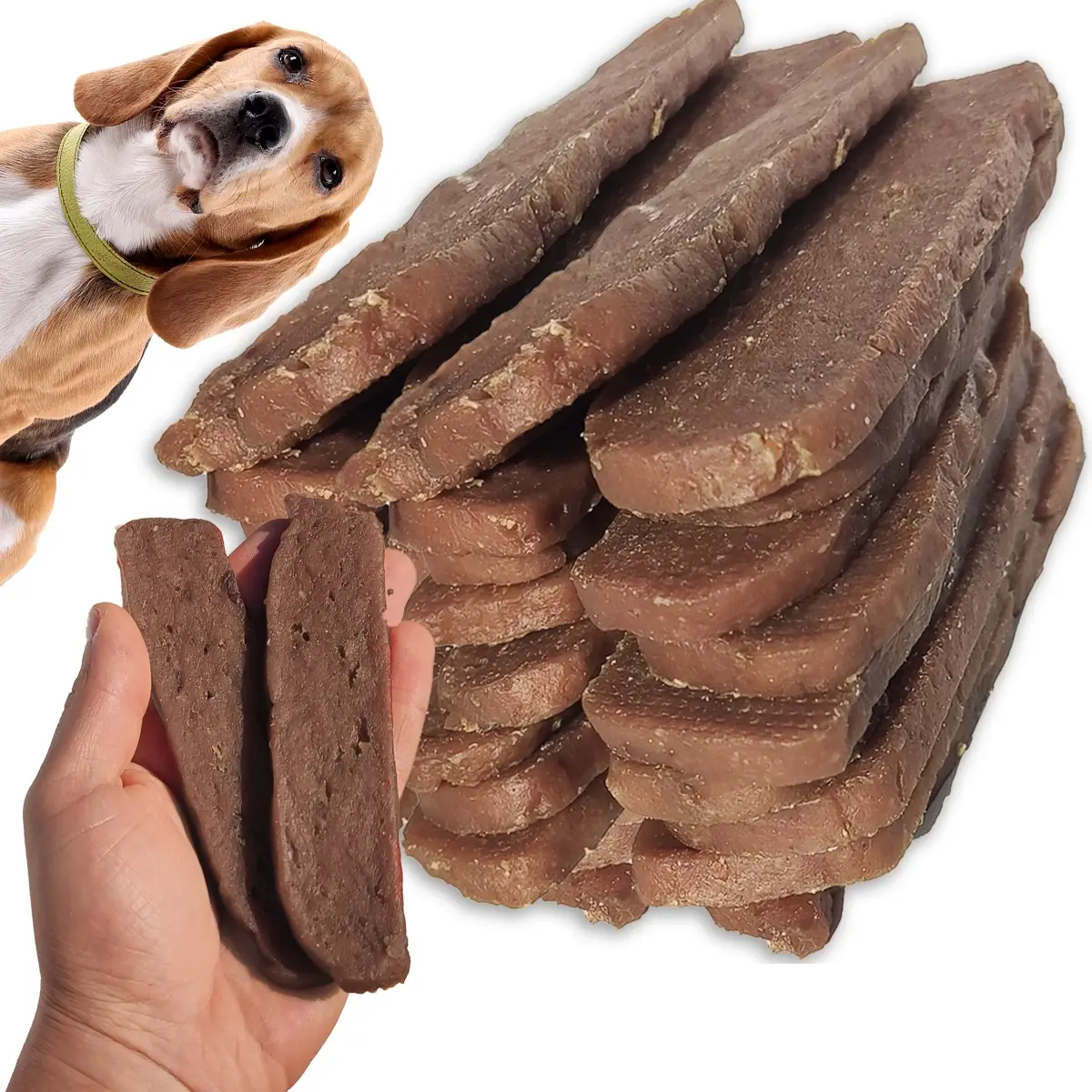 ZooPoint Snacks jagnięcina filety cięte 500 g