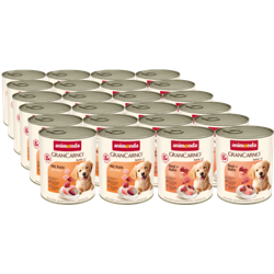 Animonda GranCarno indyk, kurczak, wołowina junior 800 g × 24
