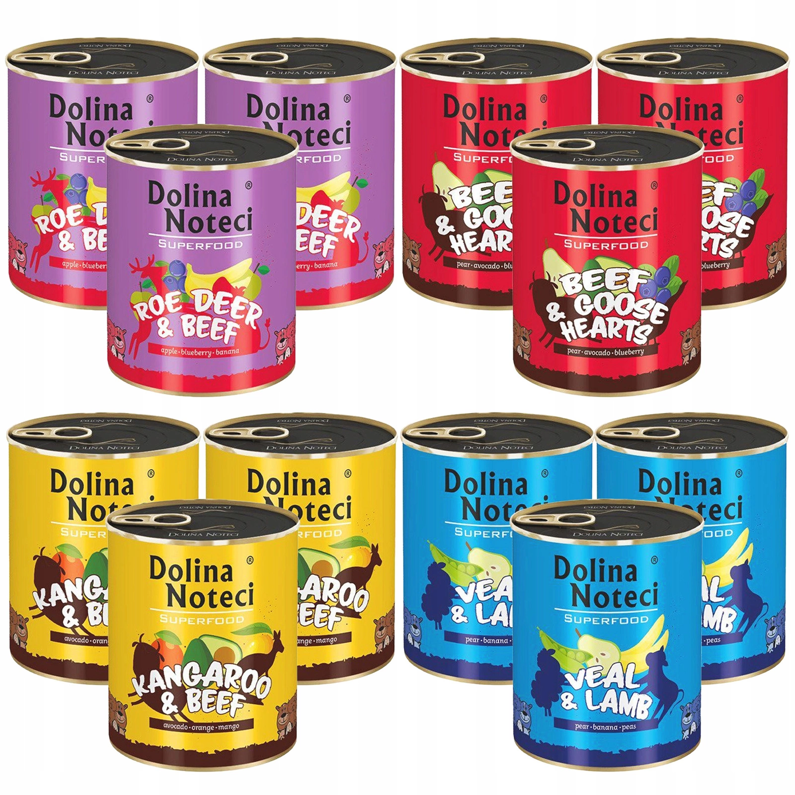 Dolina Noteci Superfood mix smaków 800 g × 12