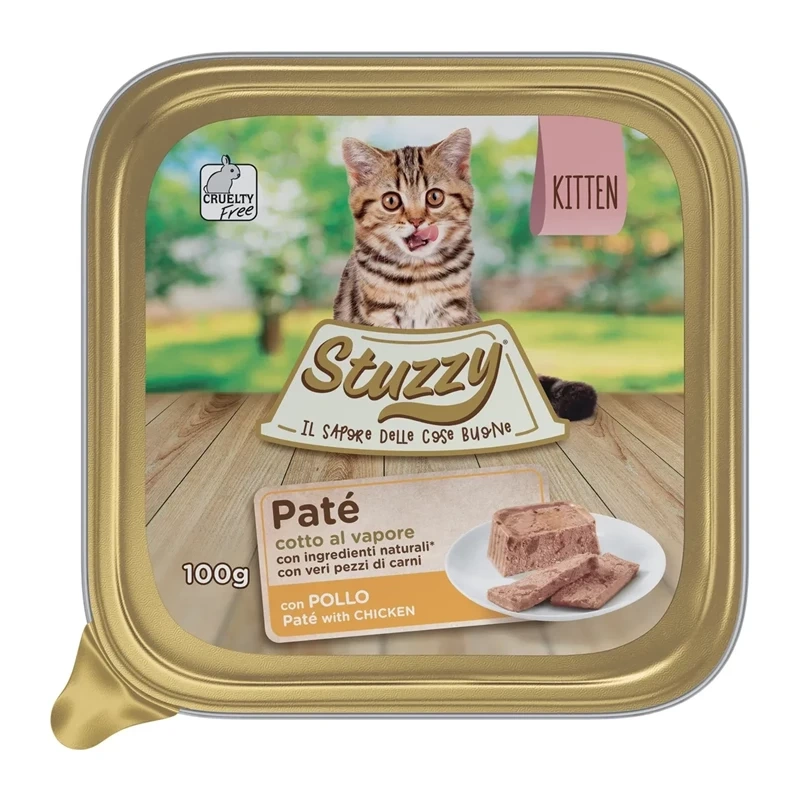Stuzzy Tray Pate kurczak pasztet kitten 100 g