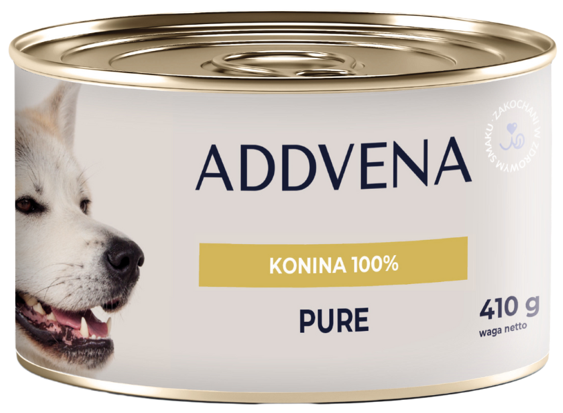 Addvena Moist Pure konina 410 g