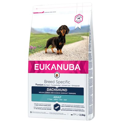Eukanuba Breed Specific kurczak adult 2.5 kg × 2