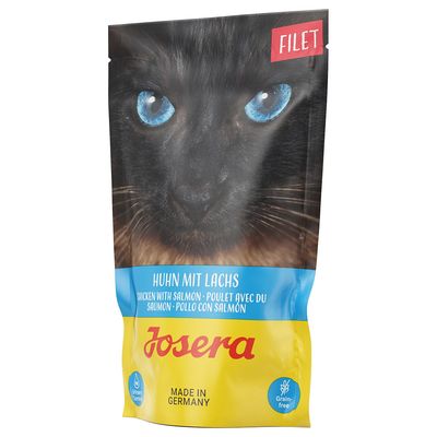 Josera Filet Digestive Sensitive kurczak, łosoś kawałki adult 70 g × 16