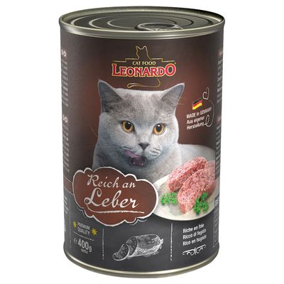 Leonardo All Meat Sensitive wątróbka w bulionie 400 g × 6