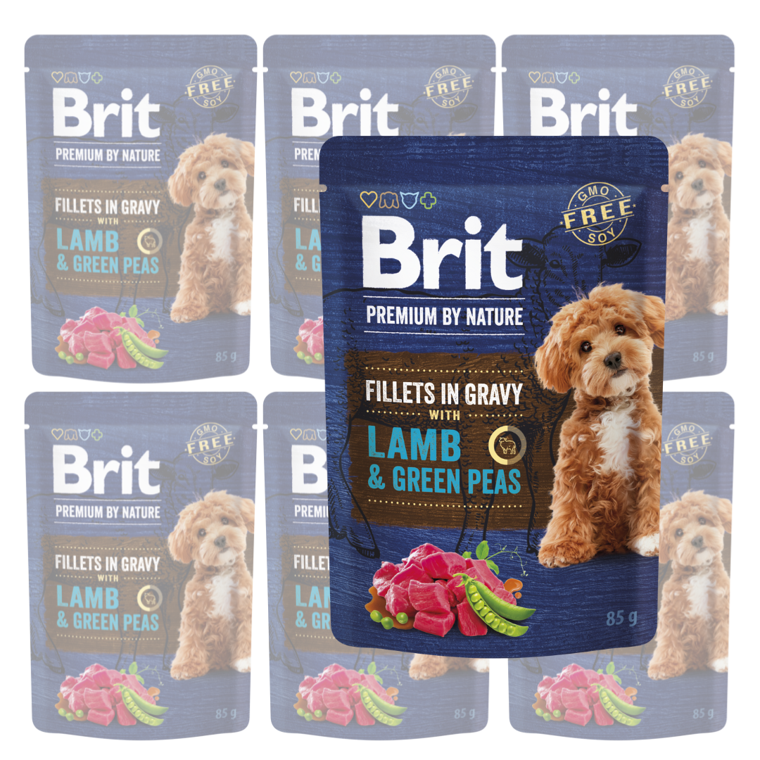 Brit Premium jagnięcina 85 g × 6