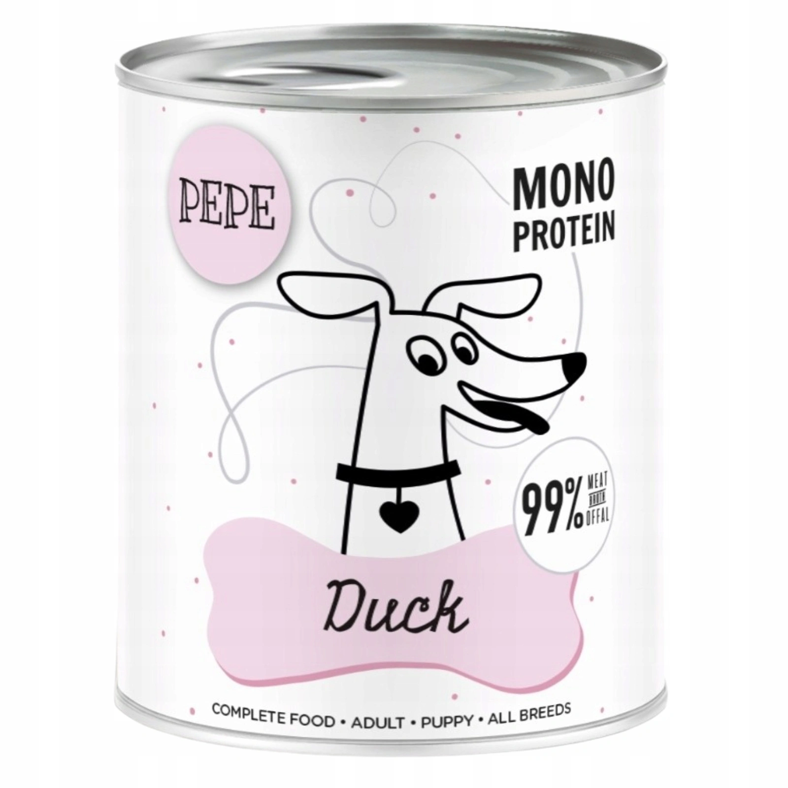 Paka Zwierzaka Pepe kaczka 800 g