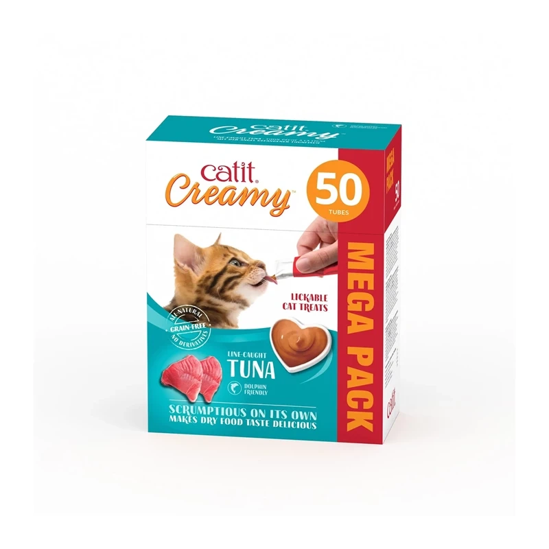 Catit Creamy tuńczyk 10 g × 50