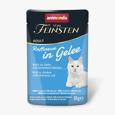 Animonda Vom Feinsten Raffinesse Mobility dorsz, kurczak w galaretce adult 85 g × 24
