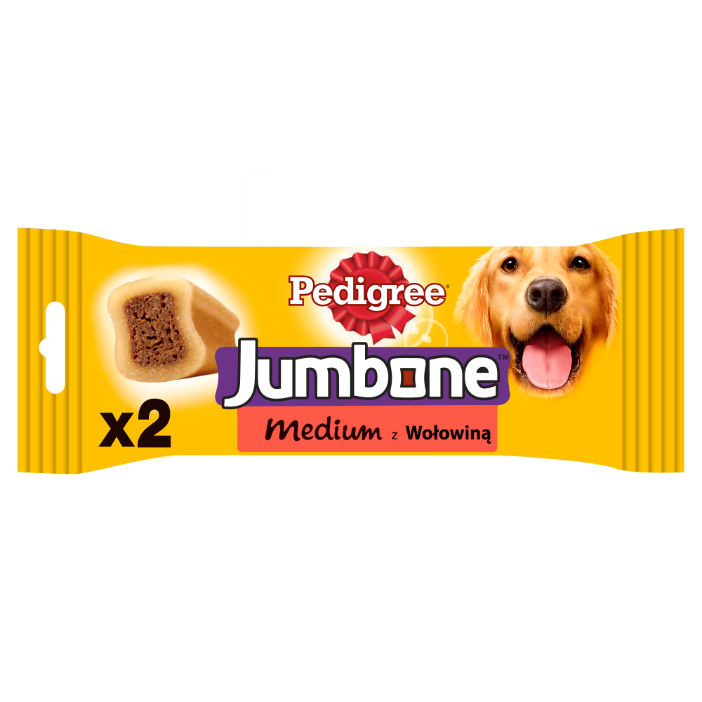 Pedigree Jumbone wołowina adult średnie rasy 180 g