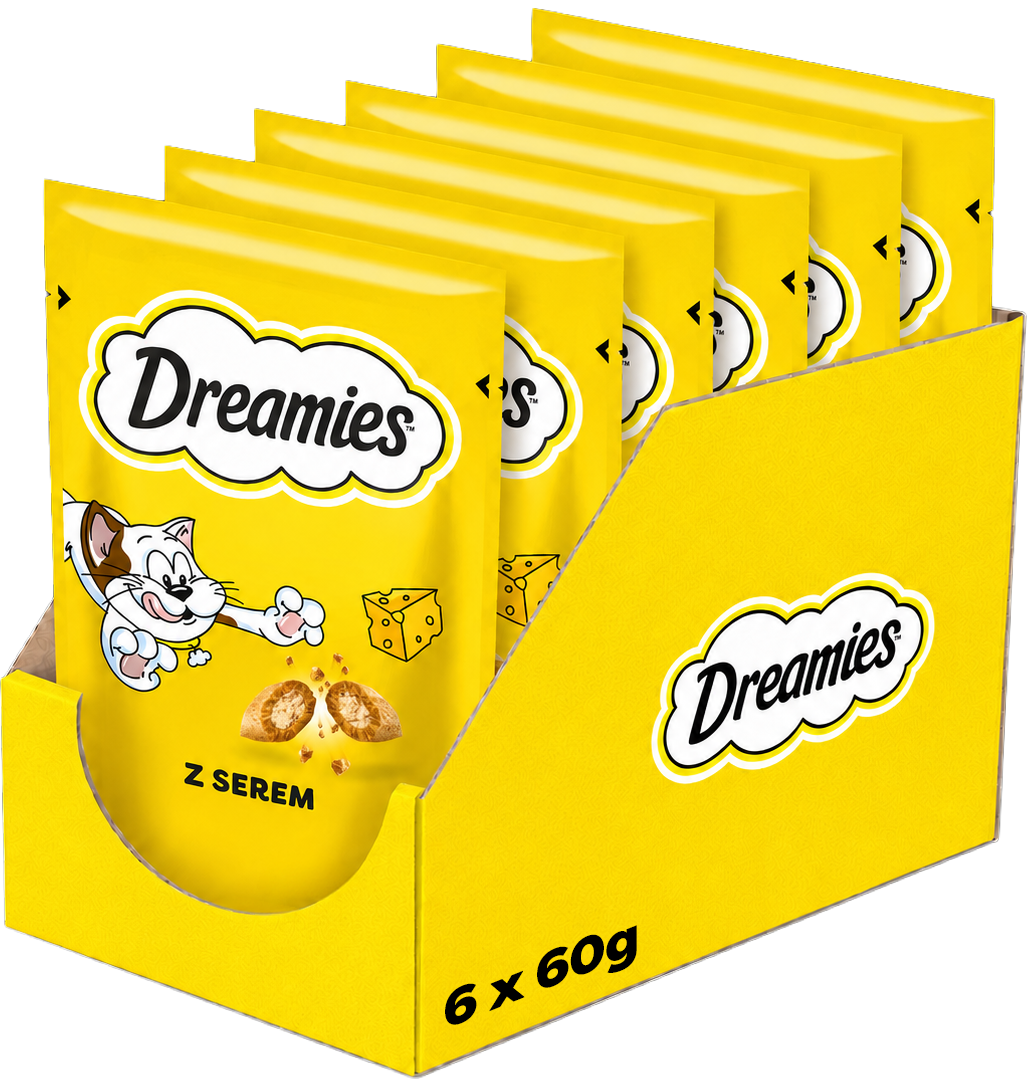 Dreamies ser 60 g × 6