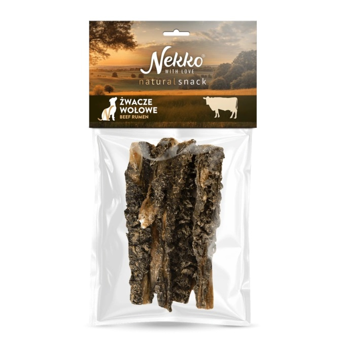 Nekko Natural Snack żwacze wołowe 100 g