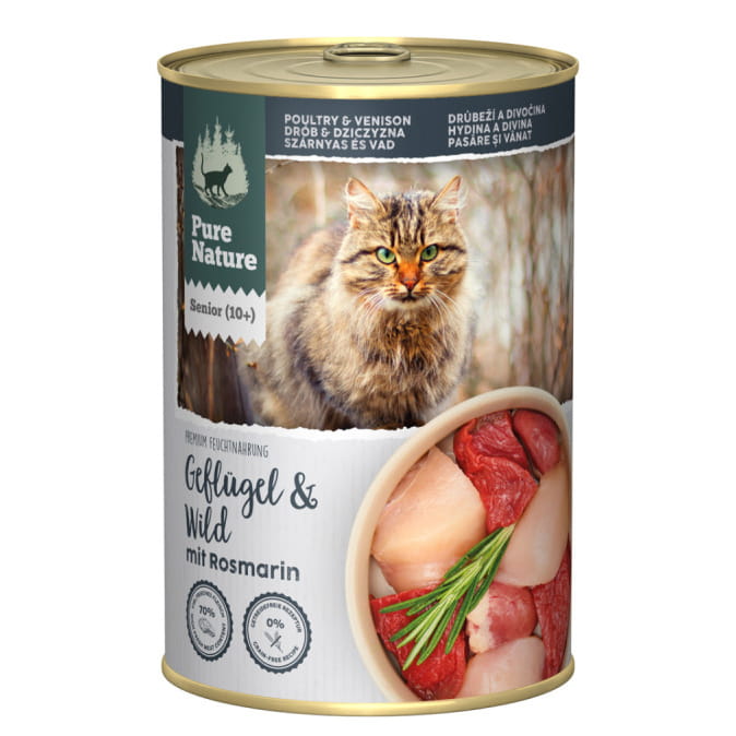 Pure Nature drób, dziczyzna senior 400 g