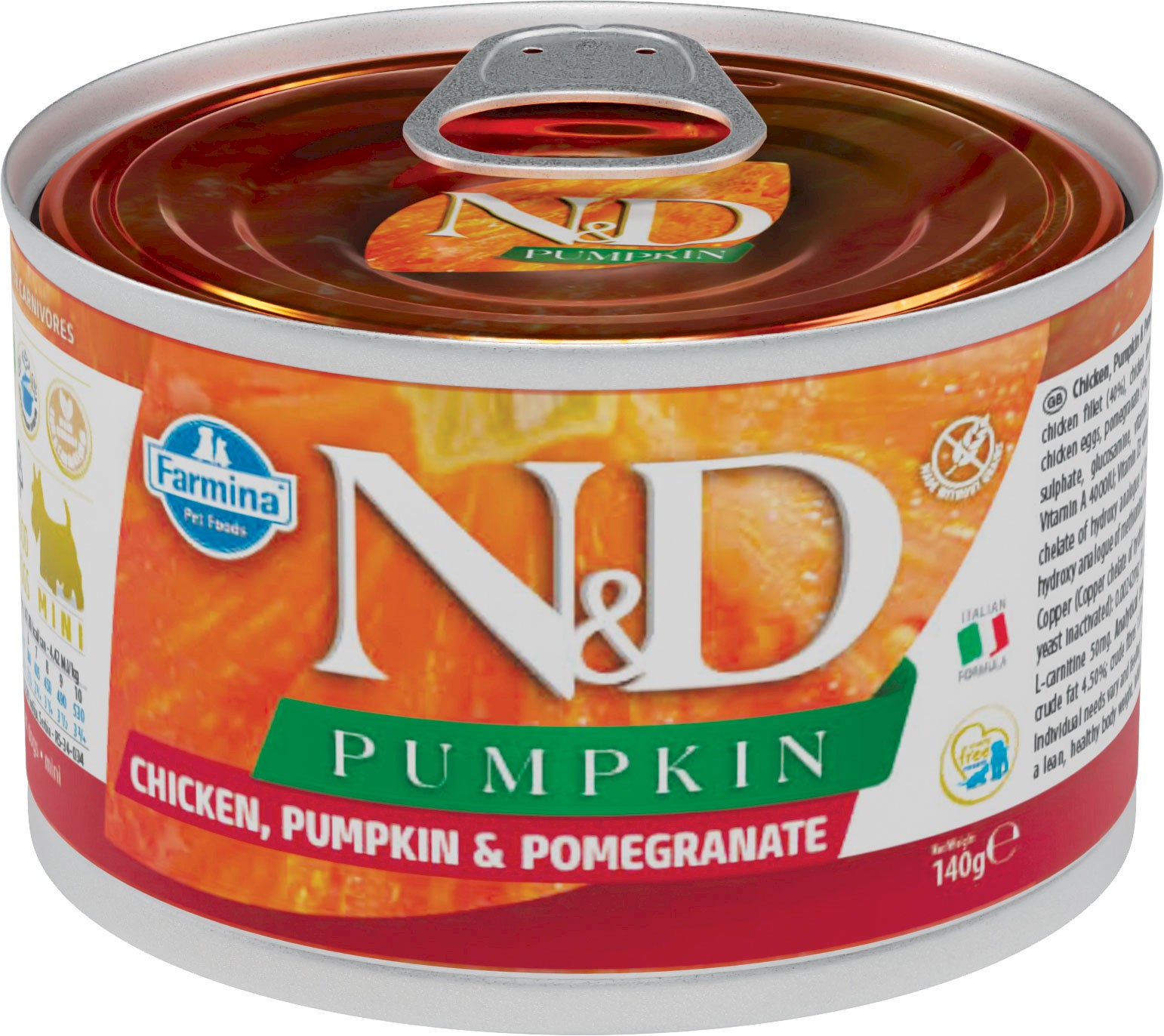 Farmina N&D Pumpkin kurczak adult 140 g