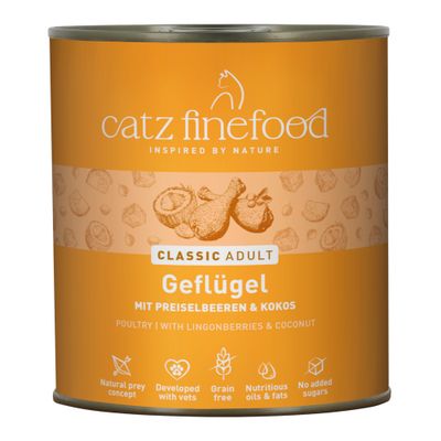 Catz Finefood drób 800 g × 12