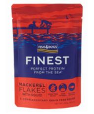 Fish4Dogs Finest kalmar, makrela 100 g