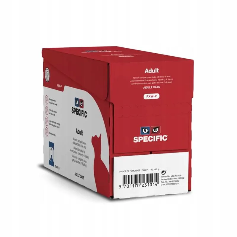 Specific FXW-P w sosie adult 85 g × 12