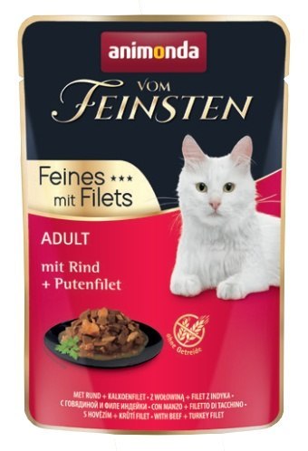 Animonda Vom Feinsten indyk, wołowina adult 85 g