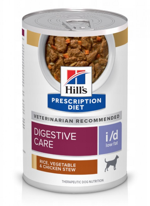 Hill's Prescription Diet i/d Low Fat kurczak adult 354 g