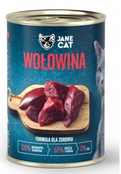 Jane Cat wołowina adult 400 g
