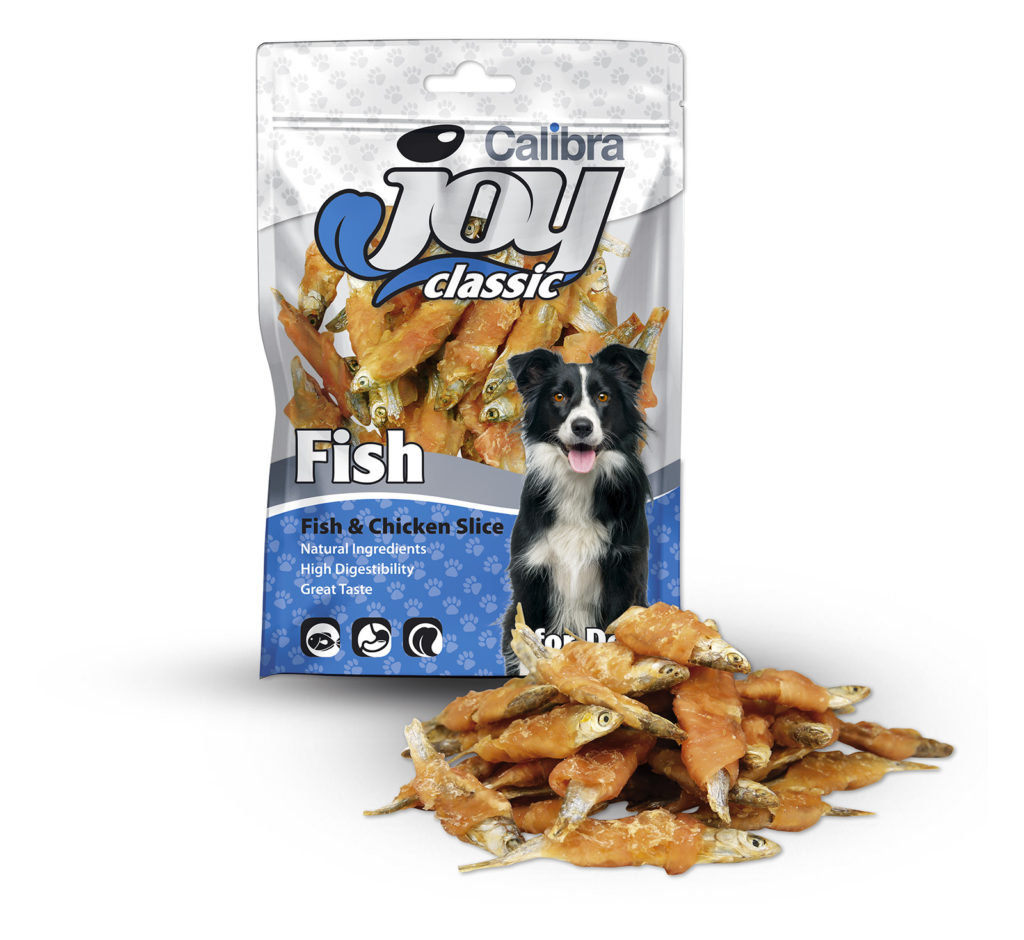 Calibra Joy Classic Fish & Chicken Slice 80 g