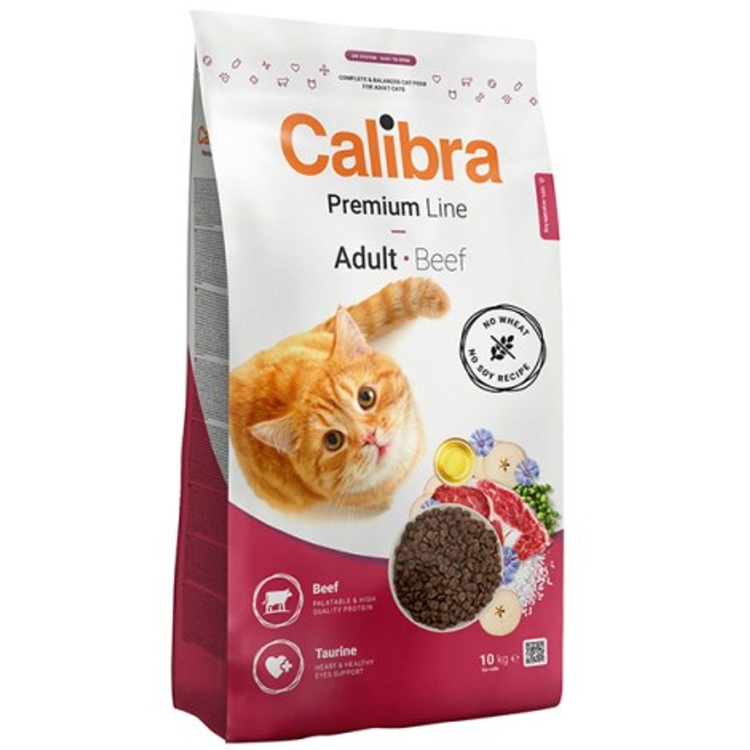 Calibra Premium Line wołowina adult 10 kg