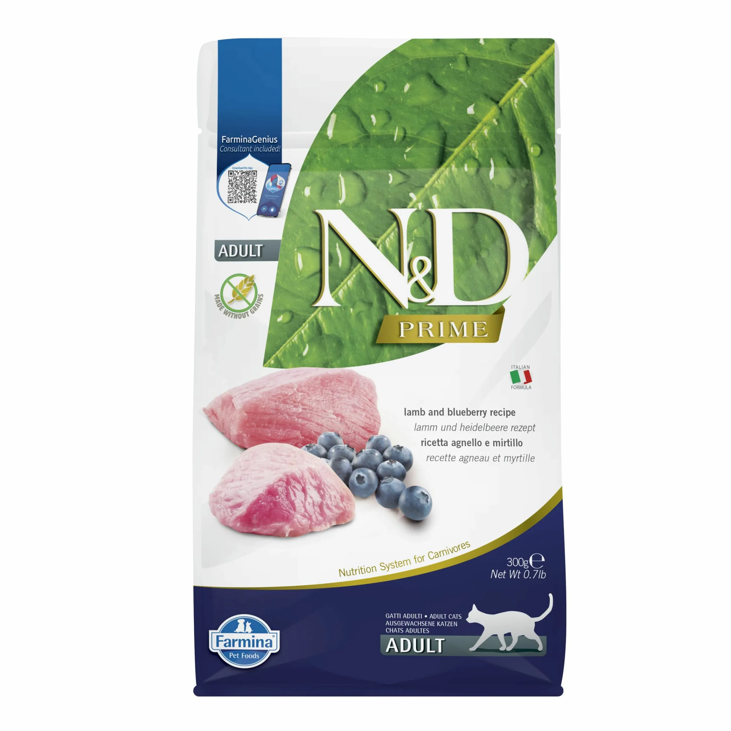 Farmina N&D Prime jagnięcina z borówką adult 300 g