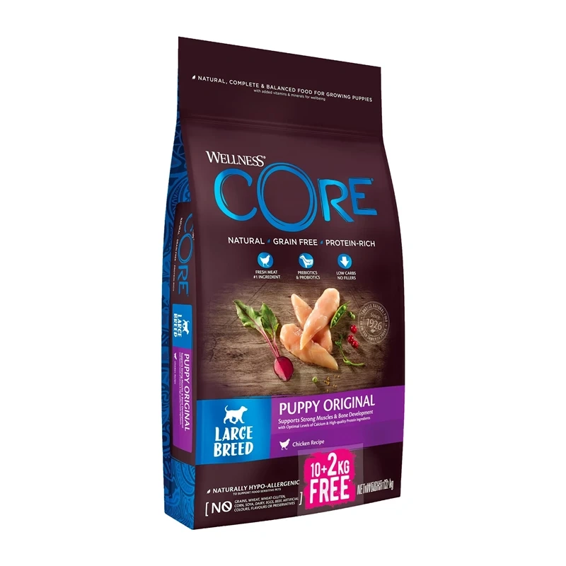Wellness CORE kurczak junior duże rasy 12 kg