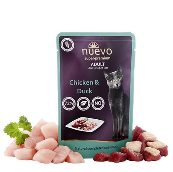 Nuevo Super Premium kaczka, kurczak adult 85 g