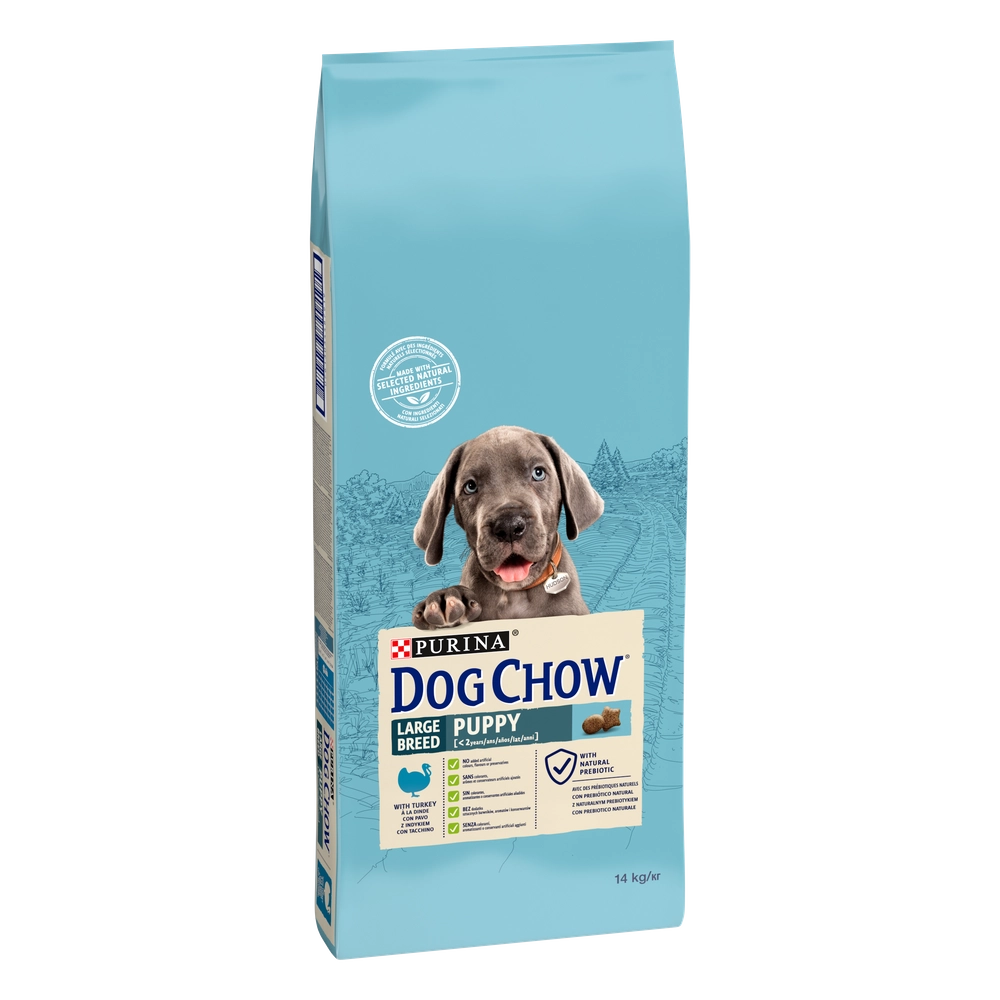 Purina Dog Chow indyk puppy duże rasy 14 kg