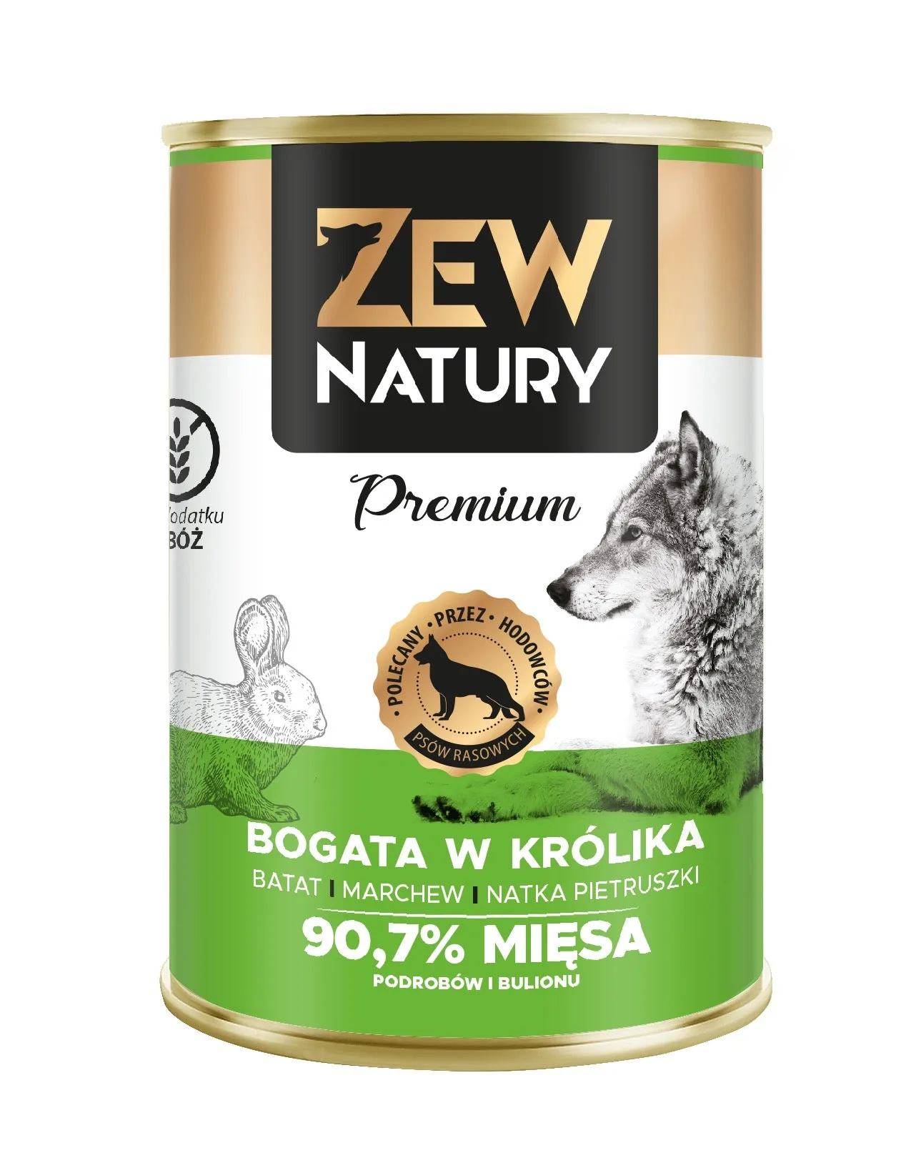 Zew Natury Premium królik 400 g