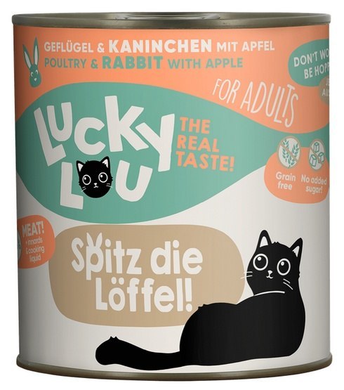 Lucky Lou Lifestage drób, królik adult 800 g