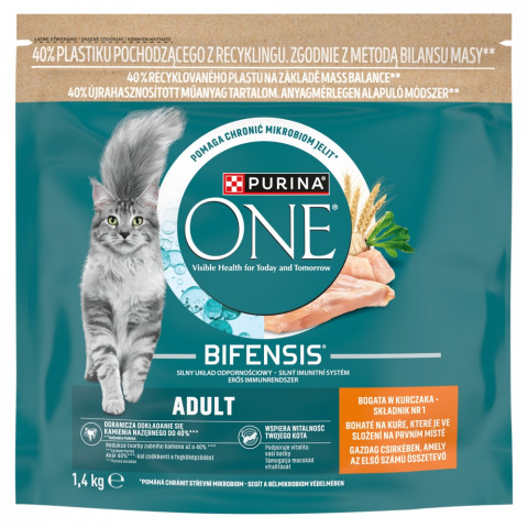 Purina ONE Bifensis kurczak adult 1,4 kg