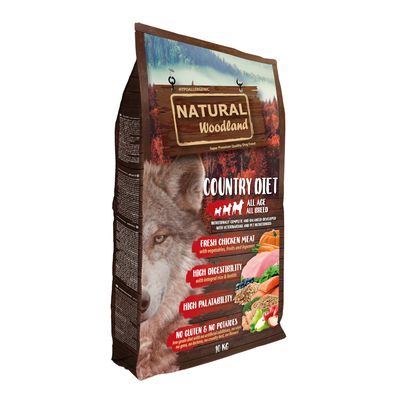 Natural Woodland Country Diet indyk, kurczak 10 kg